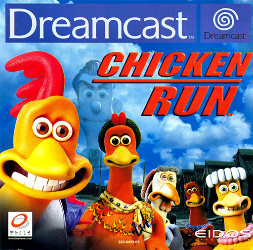 Chicken Run box art for Sega Dreamcast
